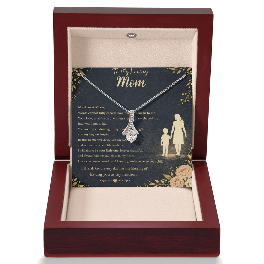 Amazing Mom's Necklace From Son – Alluring Beauty Pendant
