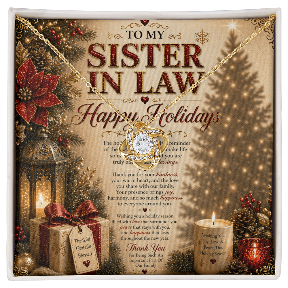 Festive Holidays Greeting For My Sister-In-Law Gift Set