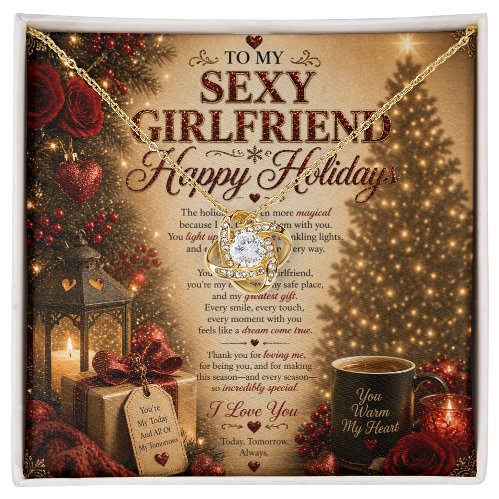 Splendid & Romantic Holidays Love card For My Girlfriend Gift Set