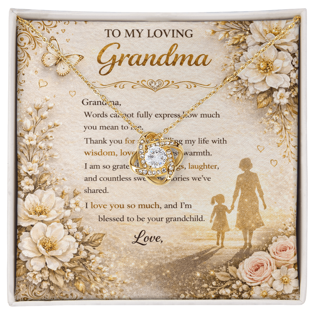 To My Loving NaNa From Her Granddaughter Gift Set