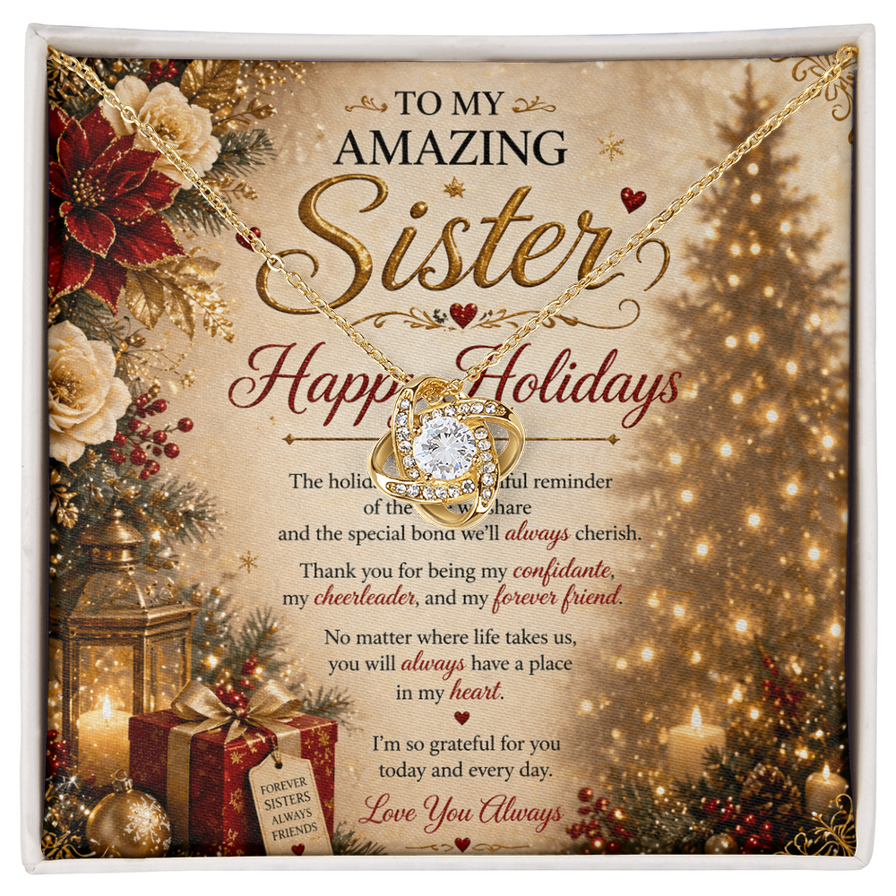 Warm Holiday Greetings For My Sister Gift Set