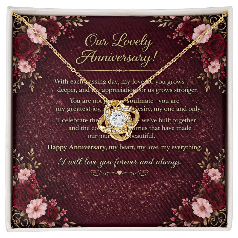 To Our Lovely Anniversary – Necklace Gift Set