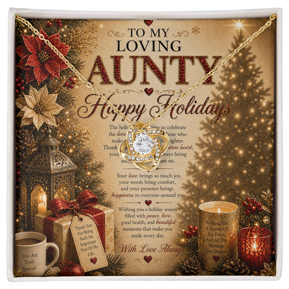 Amazing & Splendid Holidays Wishes For Aunty Gift Set