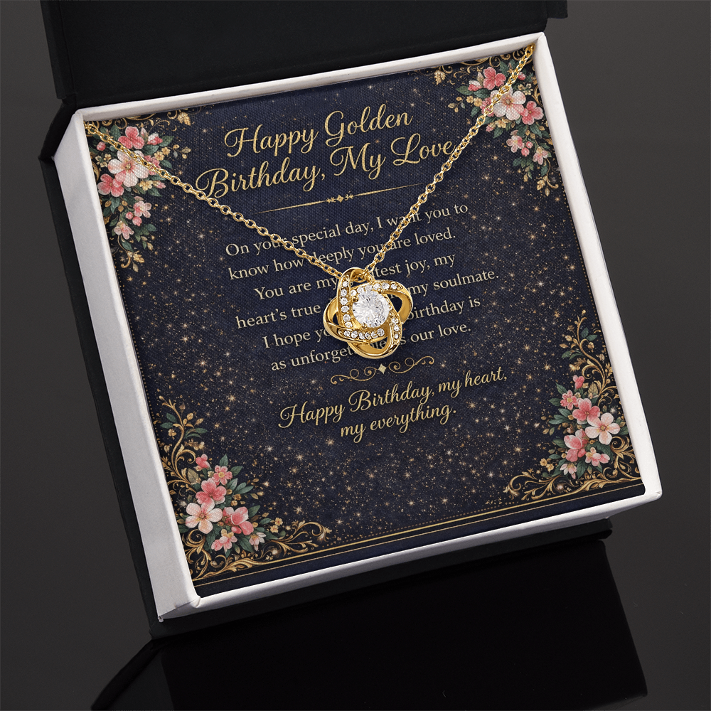 Happy Birthday to My Soulmate – Necklace Gift Set