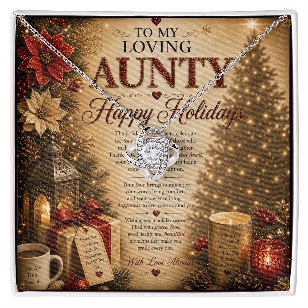 Amazing & Splendid Holidays Wishes For Aunty Gift Set
