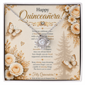 Feliz Quinceañera Elegant & Charming Wishes Card Gift Set
