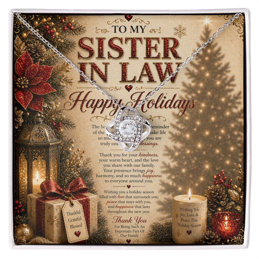 Festive Holidays Greeting For My Sister-In-Law Gift Set