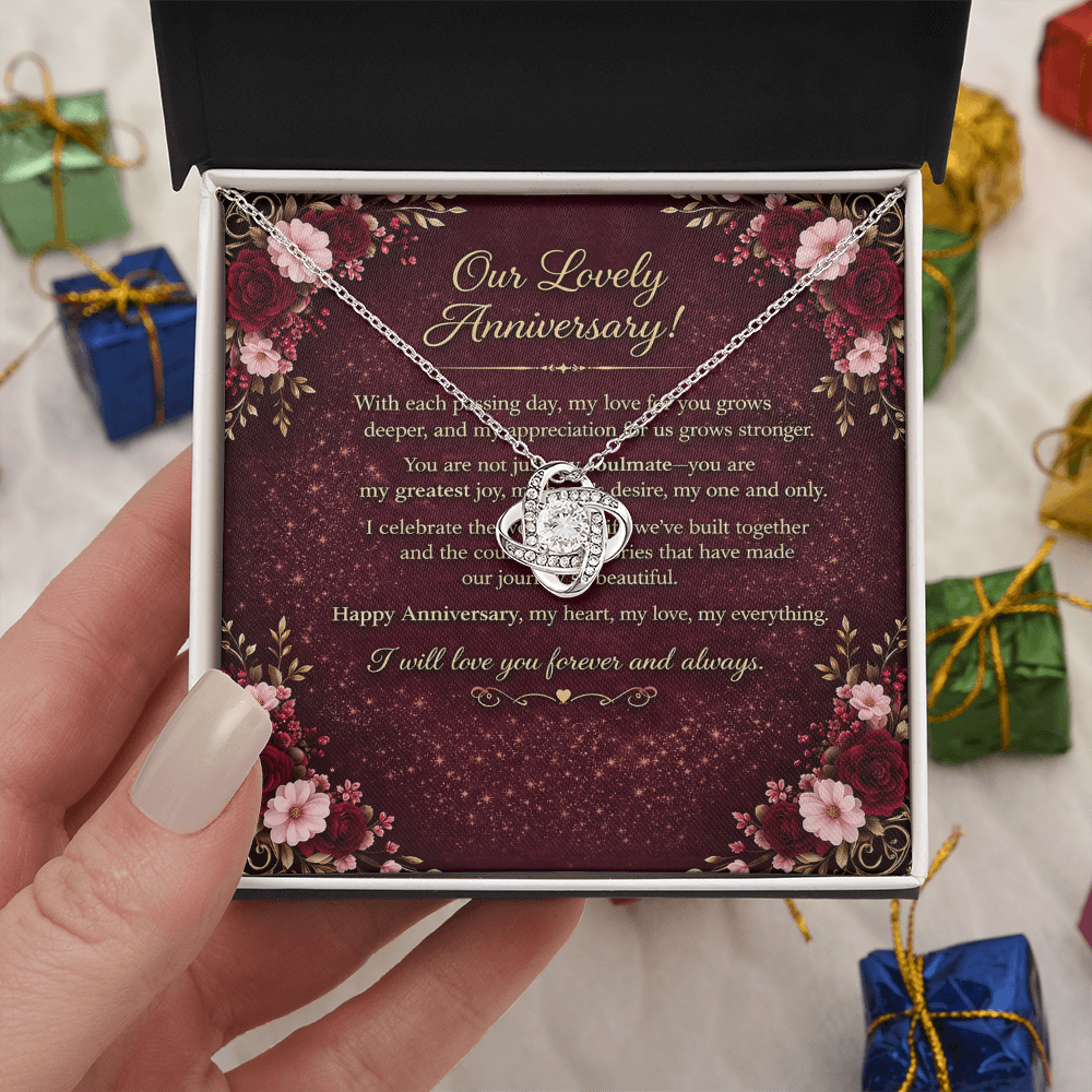 To Our Lovely Anniversary – Necklace Gift Set