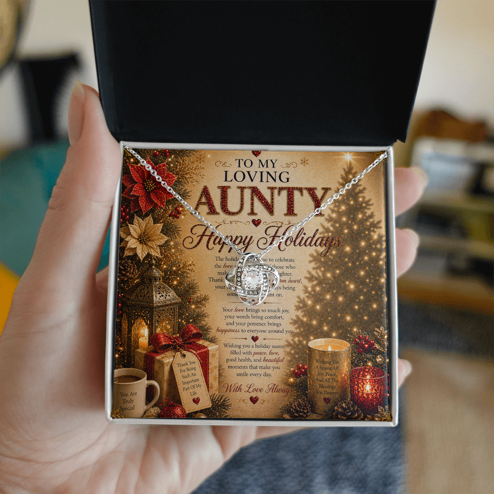 Amazing & Splendid Holidays Wishes For Aunty Gift Set
