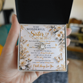 To My Wonderful Sister Necklace Gift Set
