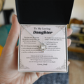 To My Beautiful Girl – Love Knot Necklace Gift Set