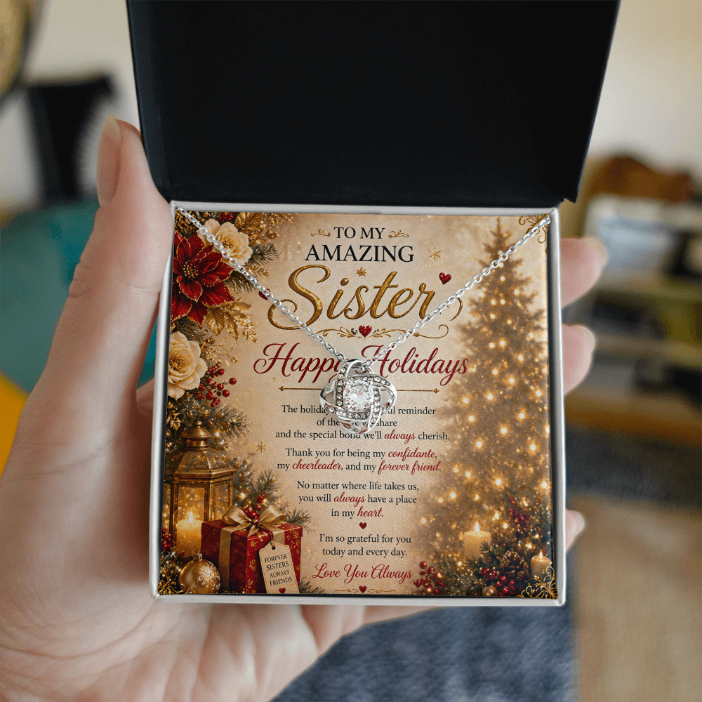Warm Holiday Greetings For My Sister Gift Set