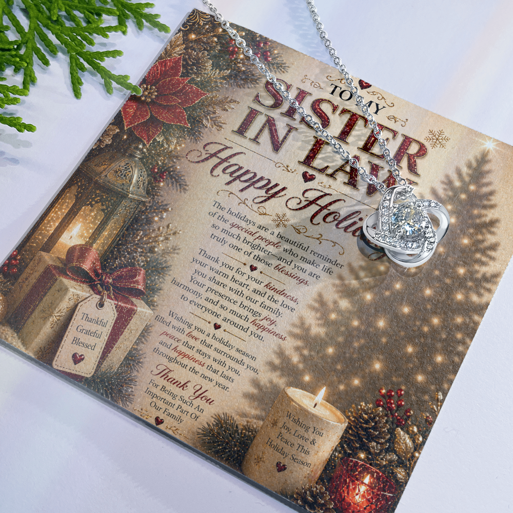 Festive Holidays Greeting For My Sister-In-Law Gift Set
