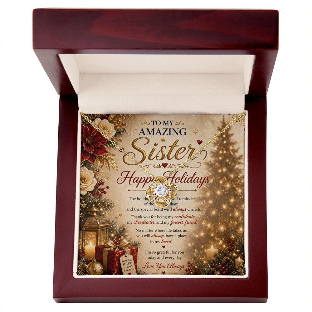 Warm Holiday Greetings For My Sister Gift Set