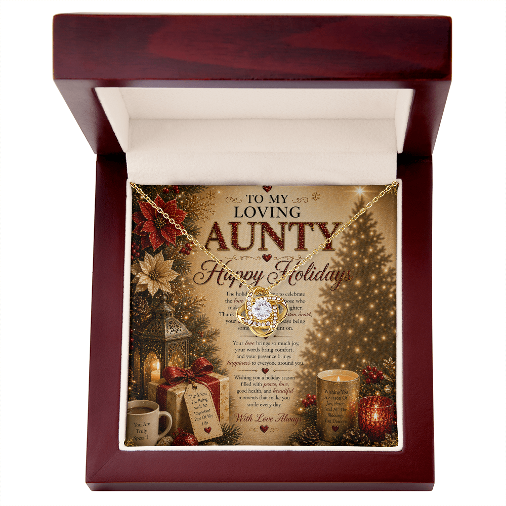 Amazing & Splendid Holidays Wishes For Aunty Gift Set