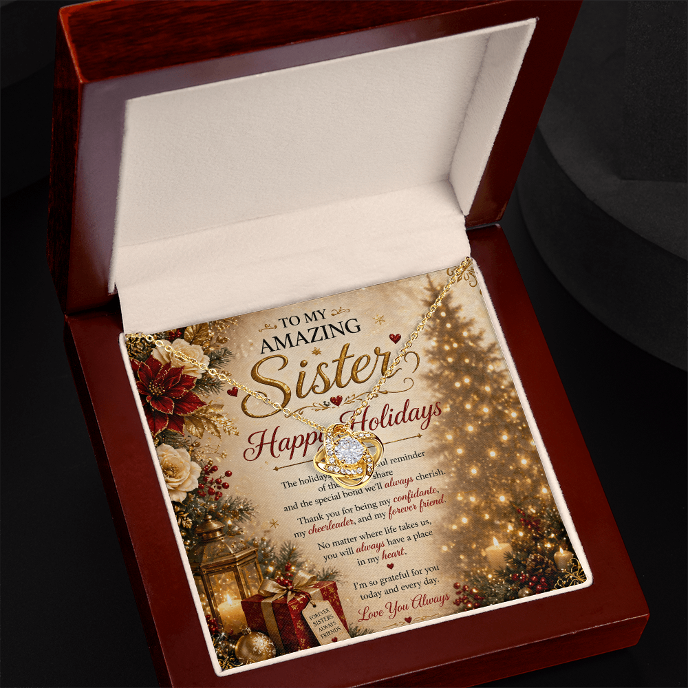 Warm Holiday Greetings For My Sister Gift Set