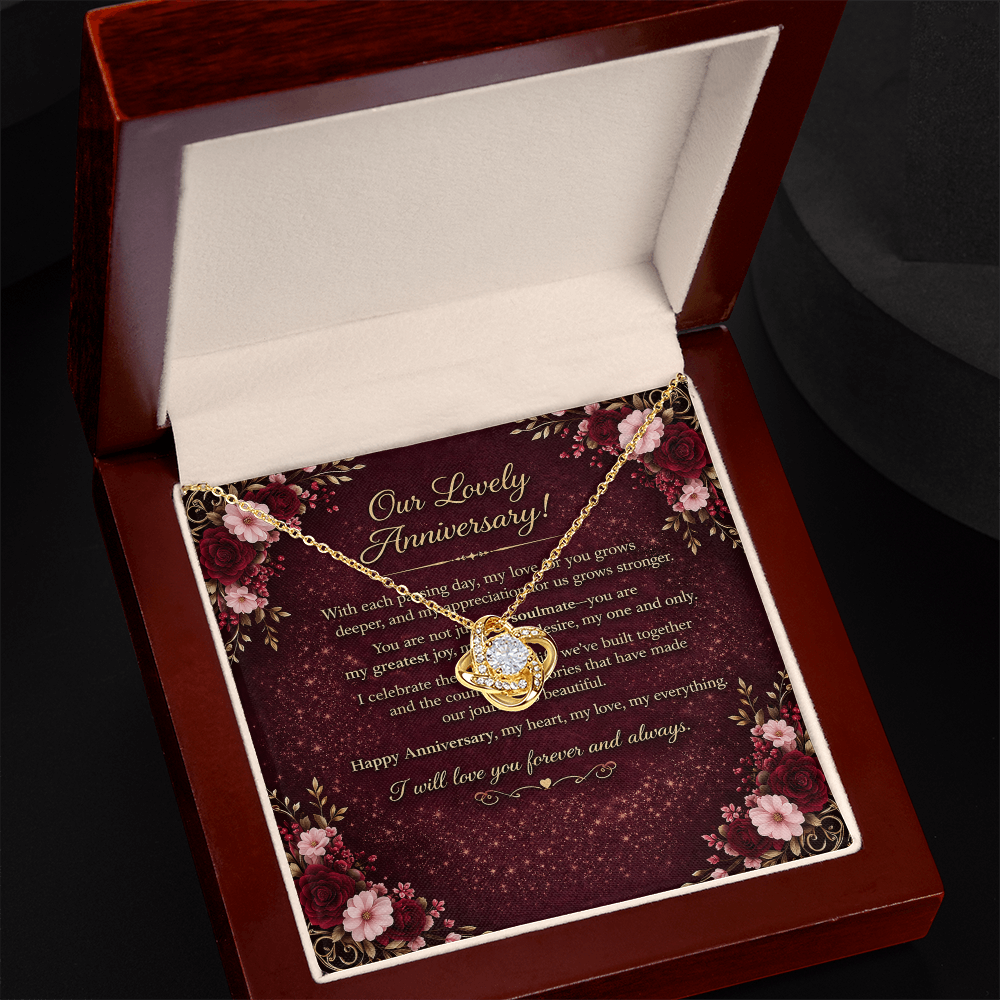 To Our Lovely Anniversary – Necklace Gift Set