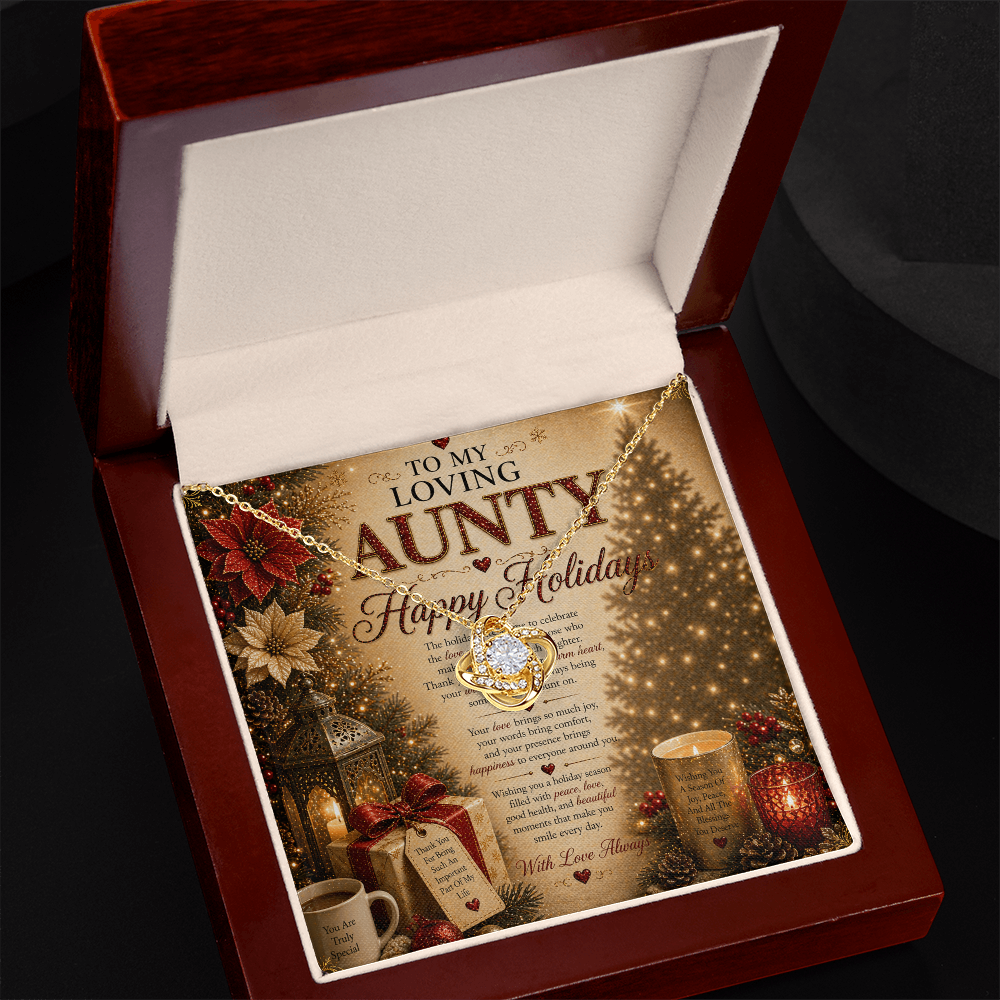 Amazing & Splendid Holidays Wishes For Aunty Gift Set