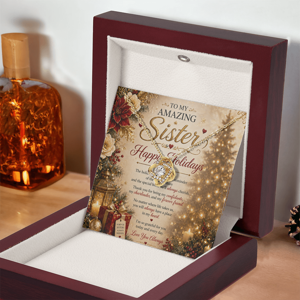 Warm Holiday Greetings For My Sister Gift Set