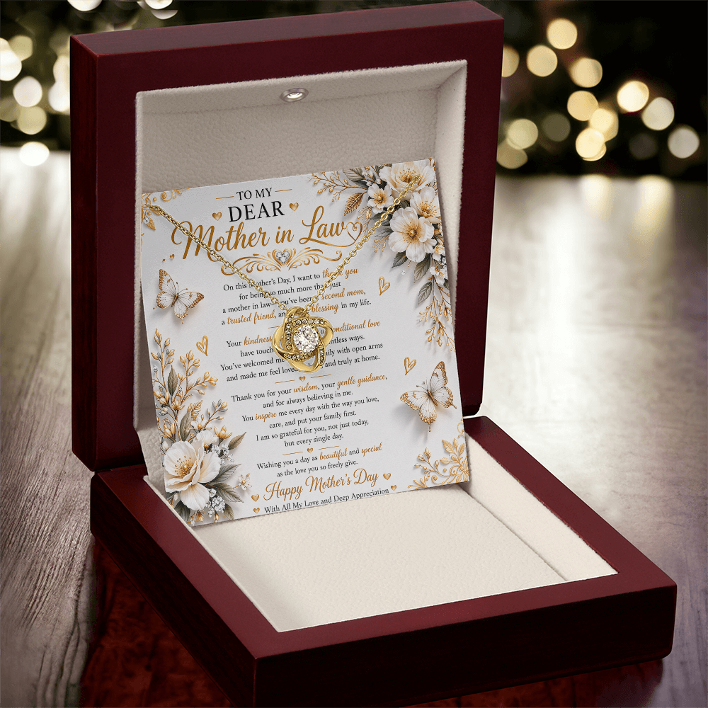 Luxurious & Elegant Mother's Day Tribute Card Gift Set
