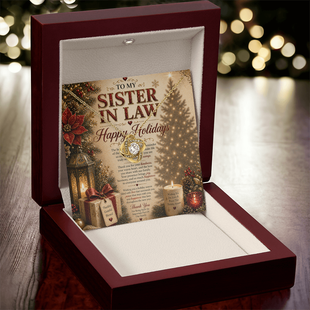 Festive Holidays Greeting For My Sister-In-Law Gift Set