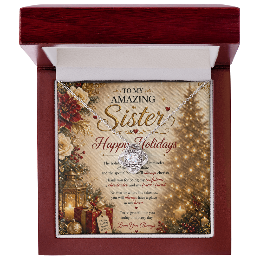 Warm Holiday Greetings For My Sister Gift Set