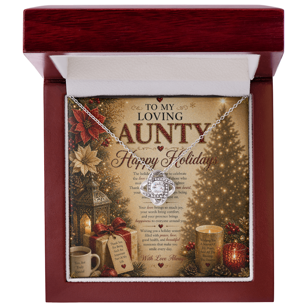 Amazing & Splendid Holidays Wishes For Aunty Gift Set