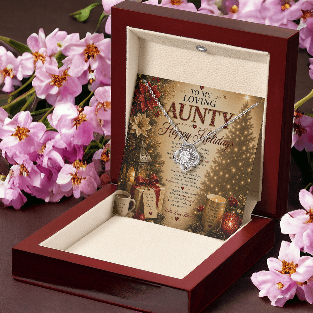 Amazing & Splendid Holidays Wishes For Aunty Gift Set