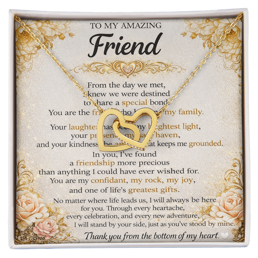To My Amazing Friend – Necklace Gift Set