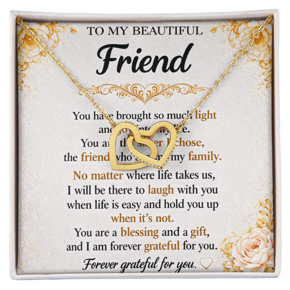 To My Beautiful Friend – Necklace Gift Set