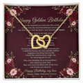 Happy Birthday To My Amazing Sweetheart Necklace Set