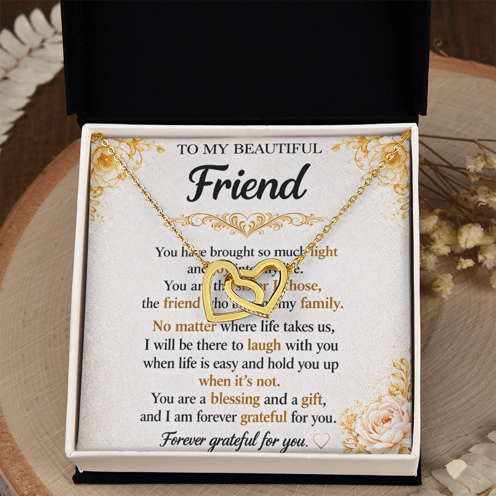 To My Beautiful Friend – Necklace Gift Set
