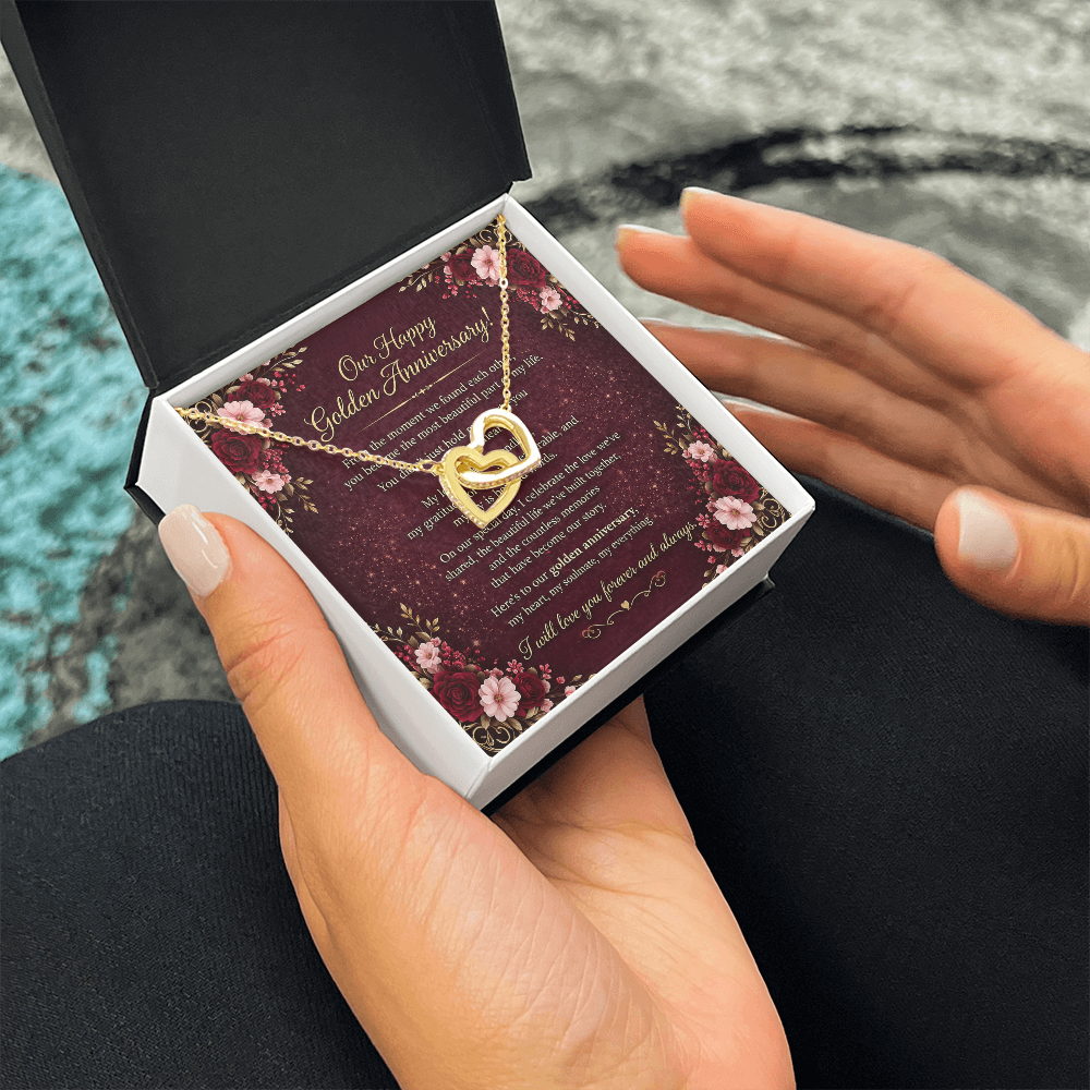 To Our Golden Anniversary – Necklace Gift Set