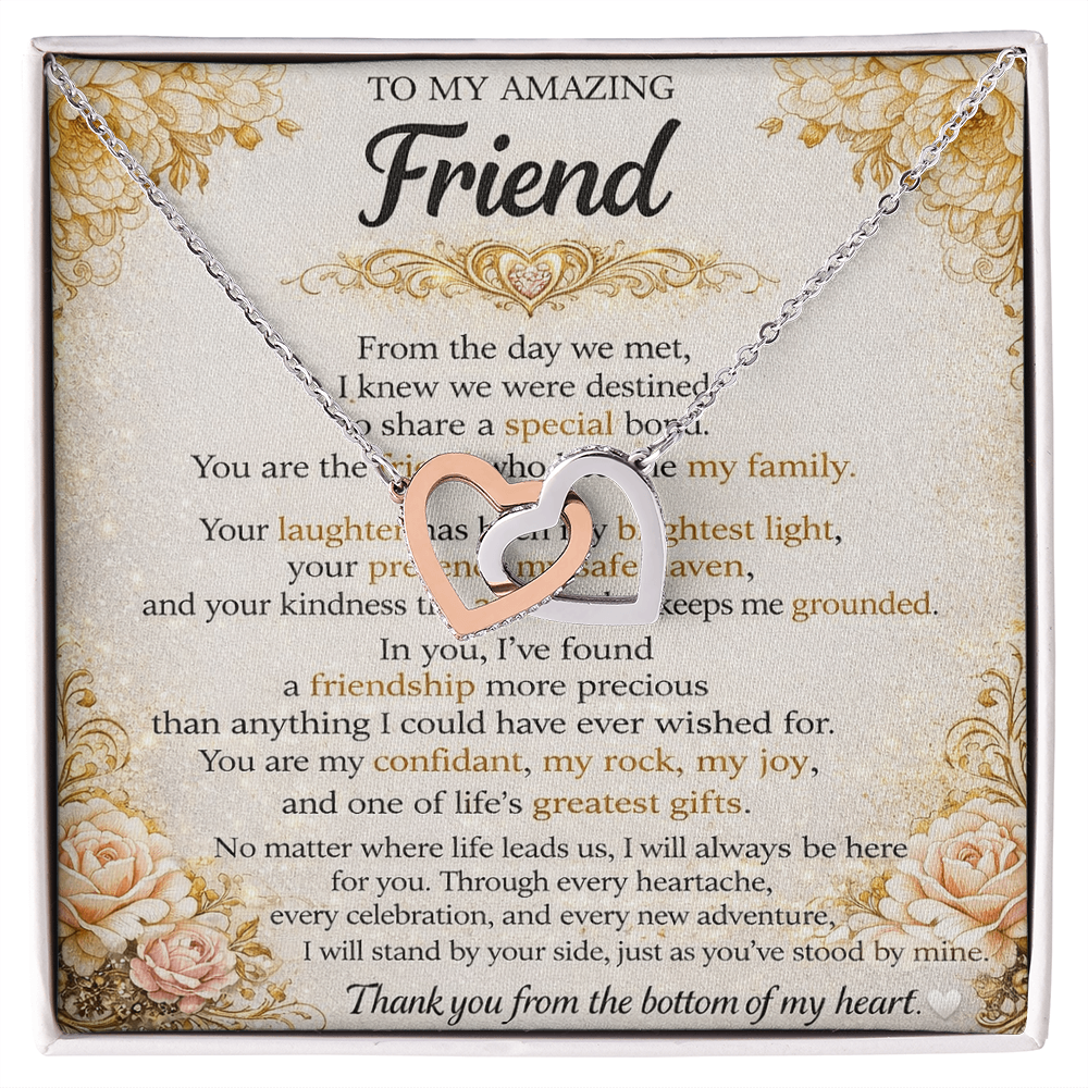 To My Amazing Friend – Necklace Gift Set