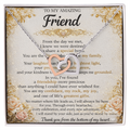 To My Amazing Friend – Necklace Gift Set