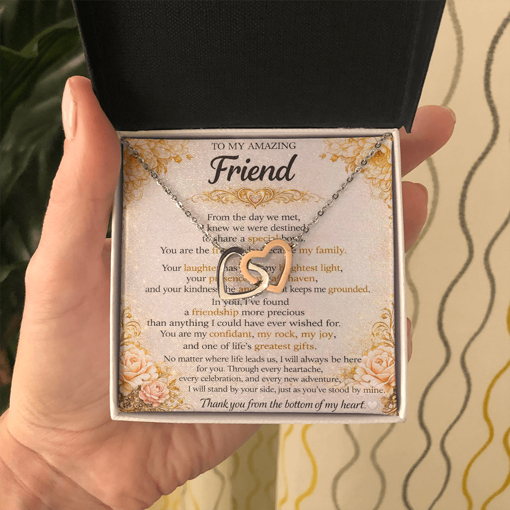 To My Amazing Friend – Necklace Gift Set