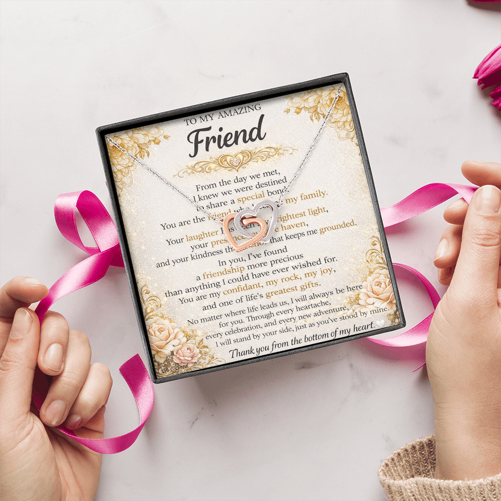 To My Amazing Friend – Necklace Gift Set