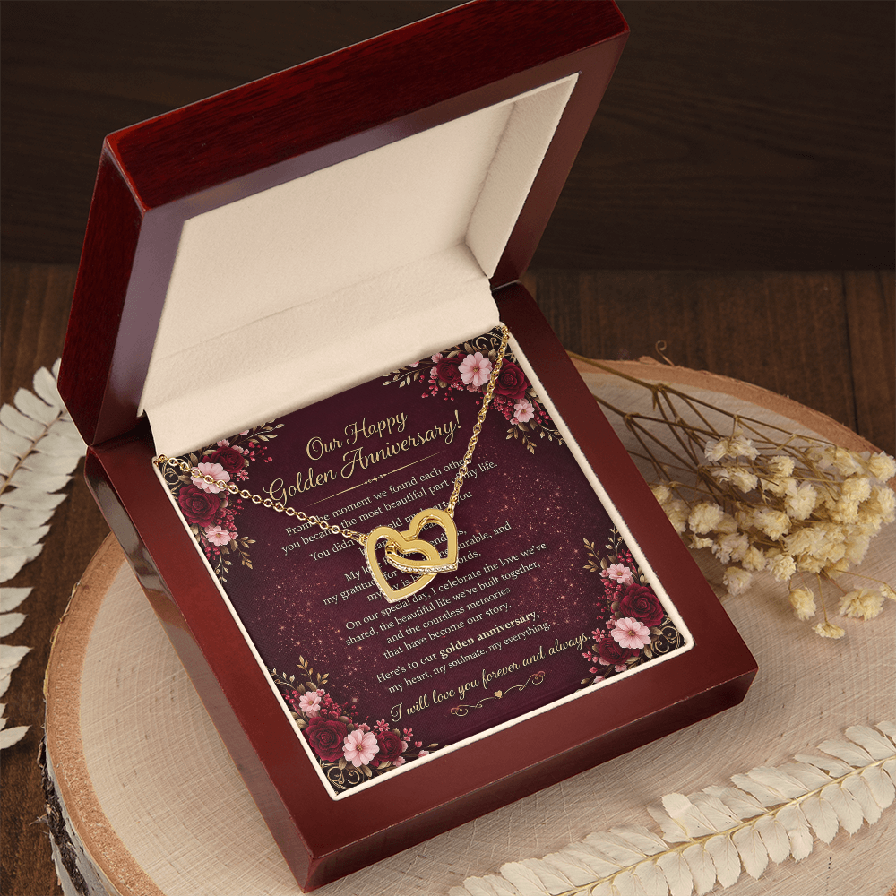 To Our Golden Anniversary – Necklace Gift Set