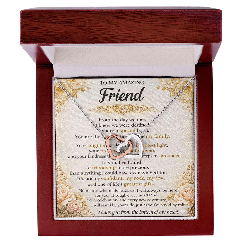 To My Amazing Friend – Necklace Gift Set