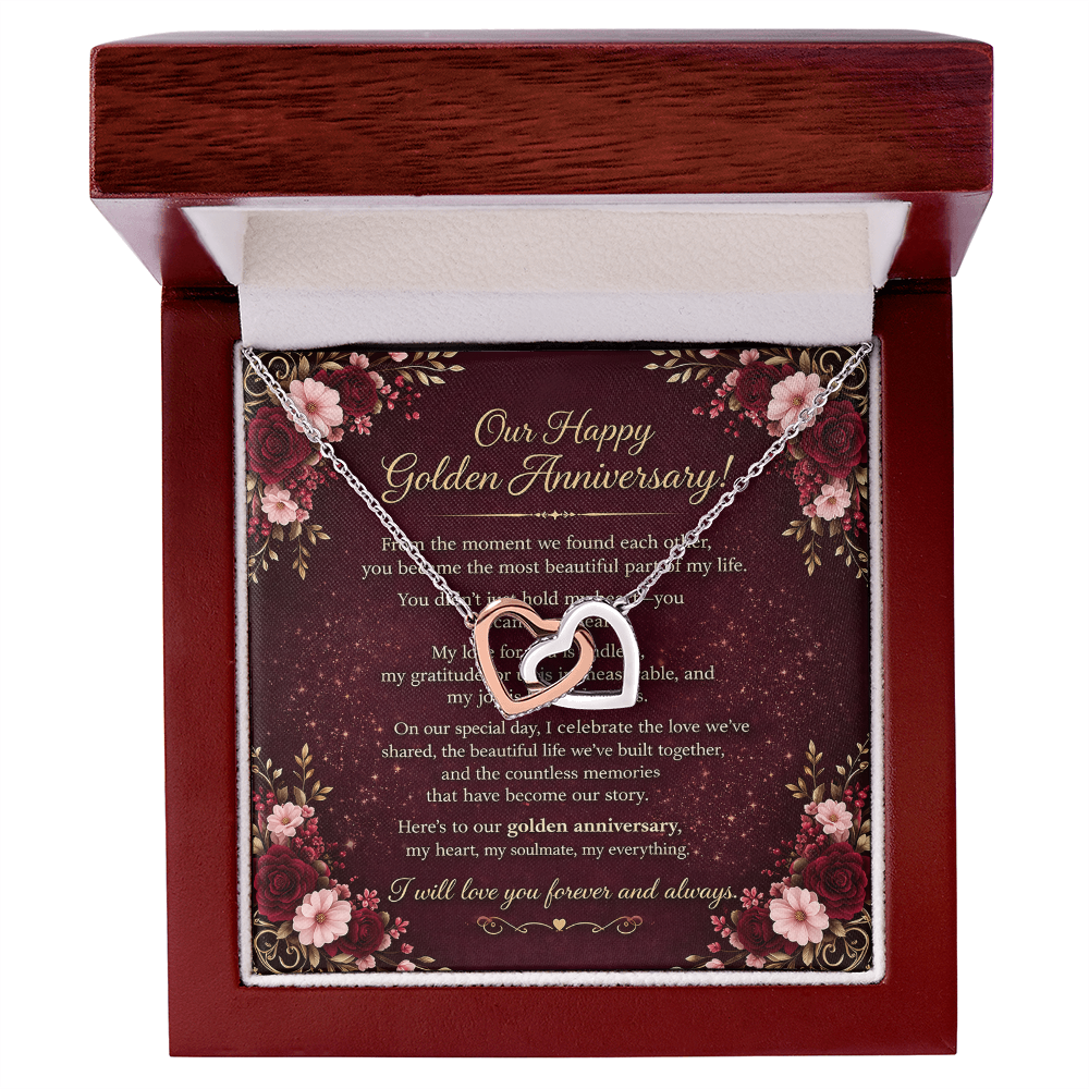 To Our Golden Anniversary – Necklace Gift Set