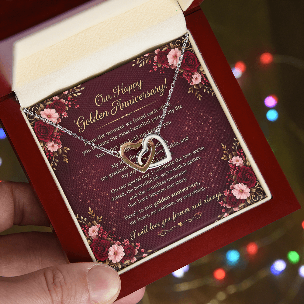 To Our Golden Anniversary – Necklace Gift Set