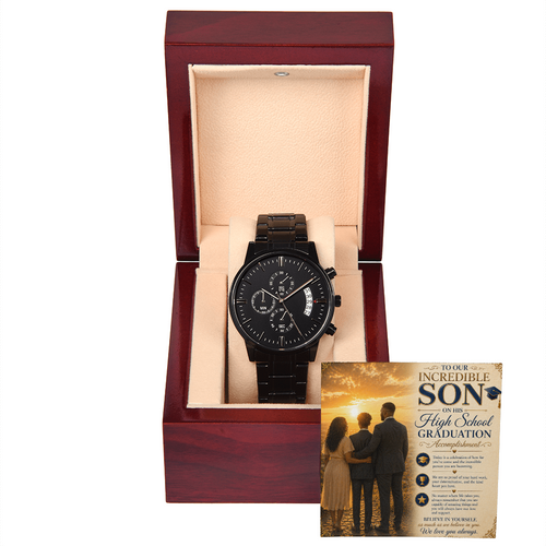 Celebrating Our Incredible Son's High School Grad Gift Set