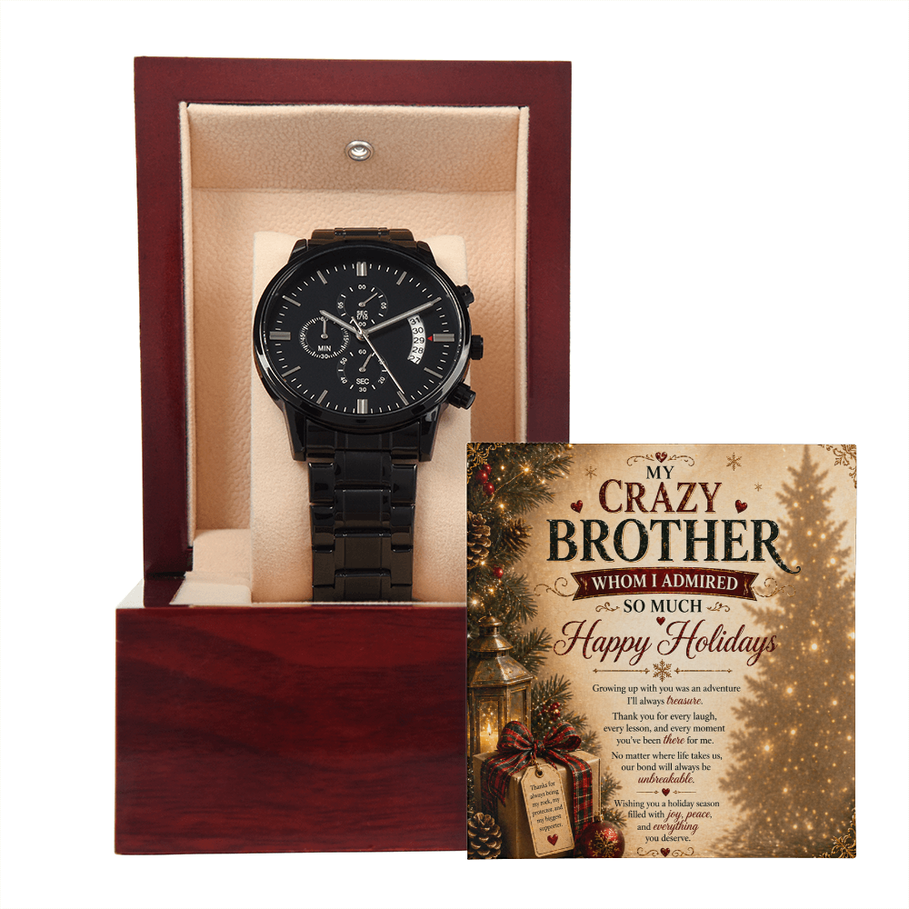 Wonderful Holiday Greeting Card For My Brother Gift Set