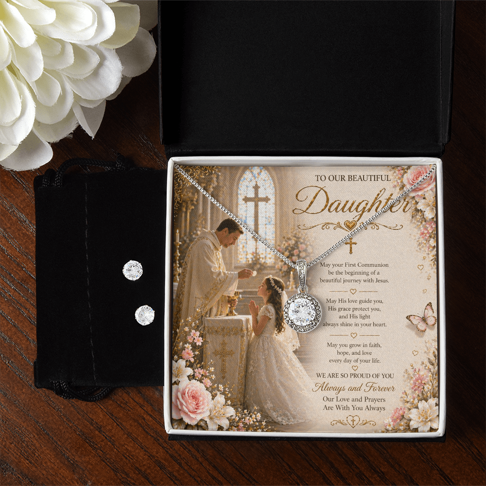 Our Beautiful Little Girl First Communion Gift Set