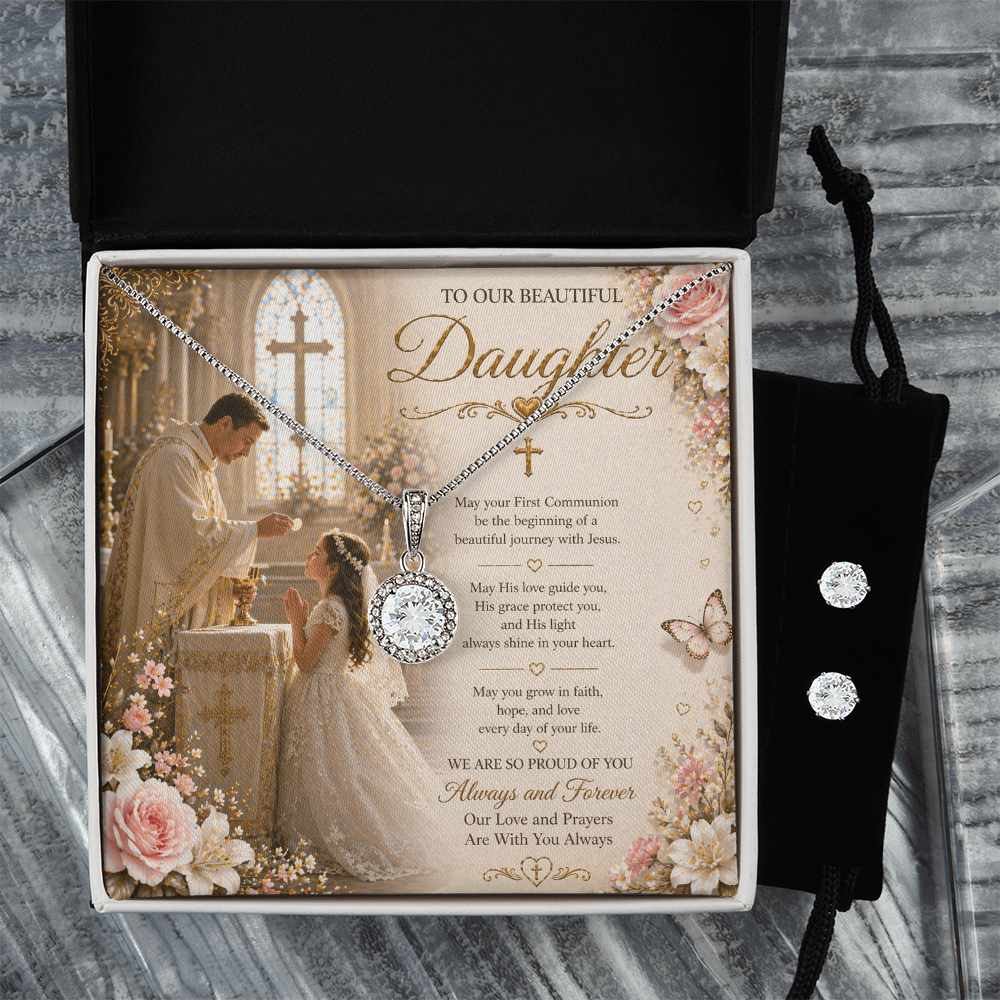 Our Beautiful Little Girl First Communion Gift Set