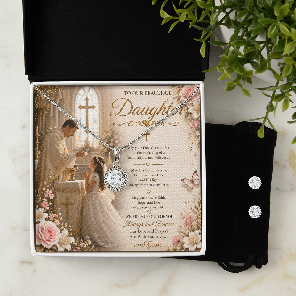 Our Beautiful Little Girl First Communion Gift Set