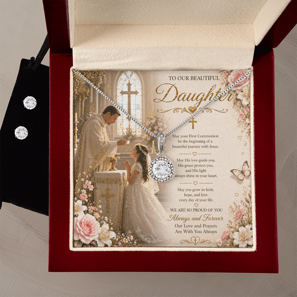 Our Beautiful Little Girl First Communion Gift Set