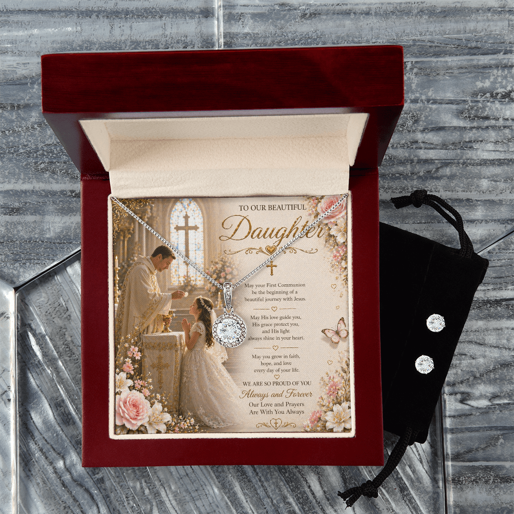 Our Beautiful Little Girl First Communion Gift Set