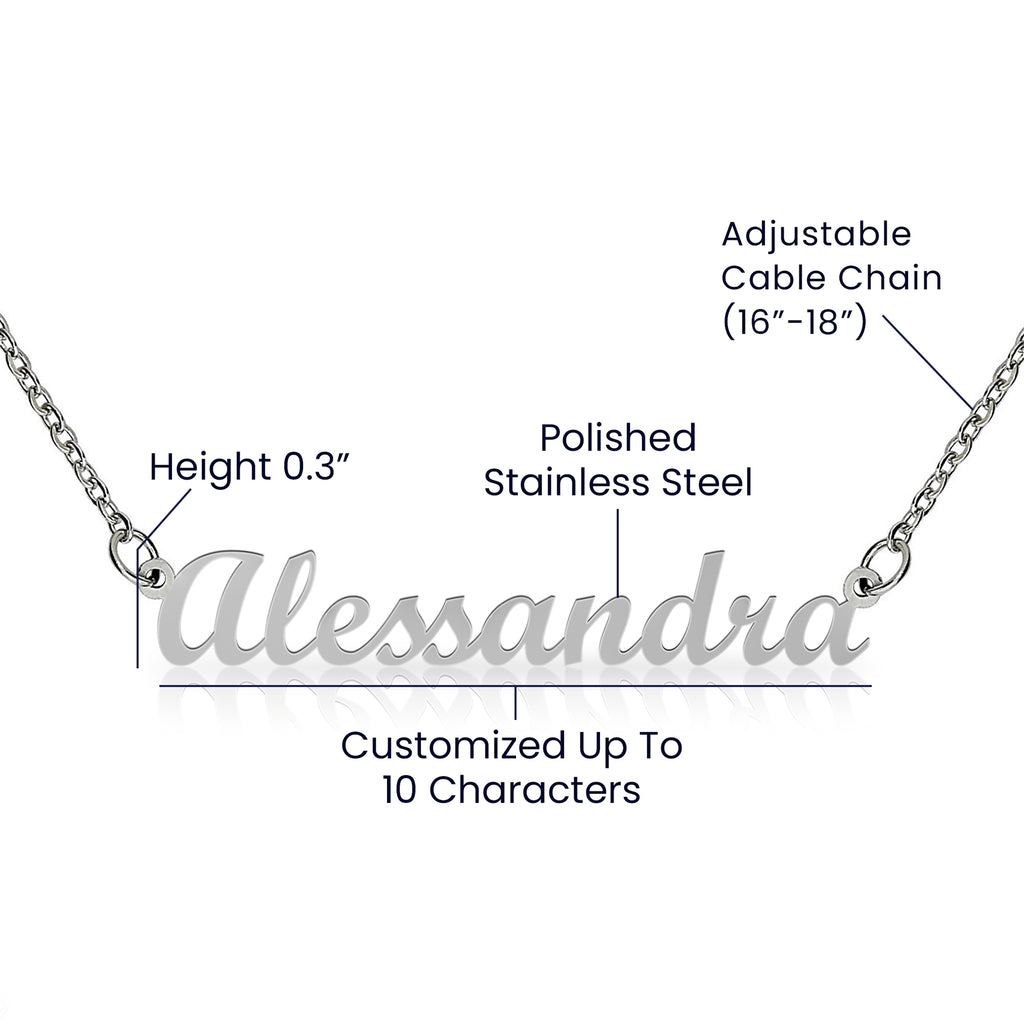 To My Sister – Customized Necklace Gift Set