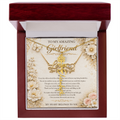 Customized Luxurious romantic jewelry card for My Girlfriend